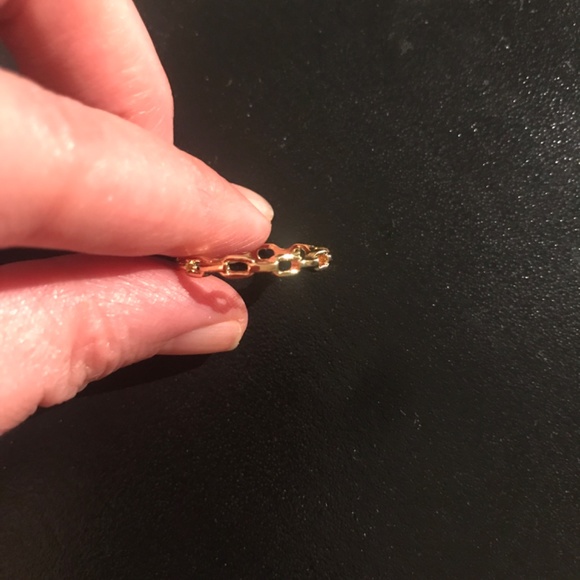 Set of 5 Fashion Rings Stackable Alloy & 2 with Artificial Stones Brand New - Picture 3 of 6